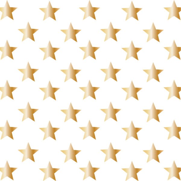 Gold stars wall sticker